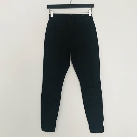 J.Crew Charcoal Pixie Ponte Pants Leggings, Charcoal, 4 - Picture 5 of 5